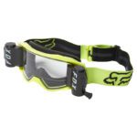 GOGLE FOX VUE STRAY ROLL OFF BLACK/YELLOW – SZYBA CLEAR 7
