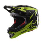 KASK ROWEROWY ALPINESTARS MISSILE TECH AIRLIFT BLACK/FLUO YELLOW GLOSSY 13
