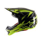 KASK ROWEROWY ALPINESTARS MISSILE TECH AIRLIFT BLACK/FLUO YELLOW GLOSSY 16