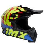 KASK IMX FMX-02 BLACK/FLUO YELLOW/BLUE/FLUO RED GLOSS GRAPHIC 21