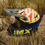 KASK IMX FMX-02 BLACK/FLUO YELLOW/BLUE/FLUO RED GLOSS GRAPHIC 26