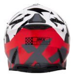 KASK IMX FMX-02 BLACK/WHITE/FLO RED/GREY GLOSS GRAPHIC 23