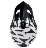 KASK IMX FMX-02 BLACK/WHITE/FLO RED/GREY GLOSS GRAPHIC 24