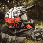 KASK IMX FMX-02 BLACK/WHITE/FLO RED/GREY GLOSS GRAPHIC 26