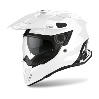 KASK AIROH COMMANDER BOOST WHITE/BLUE GLOSS 12