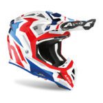 KASK AIROH AVIATOR ACE SWOOP RED/BLUE GLOSS 12