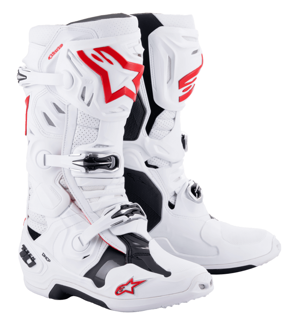 BUTY ALPINESTARS TECH 10 SUPERVENTED WHITE RED 12