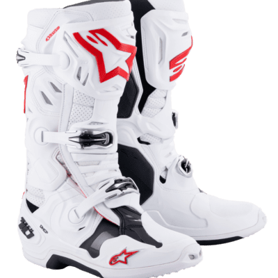 BUTY ALPINESTARS TECH 10 SUPERVENTED WHITE RED