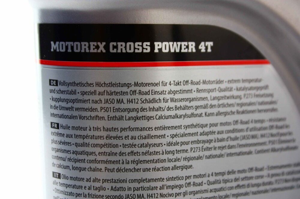 Motorex Cross Power 4T 5W40 1L 12