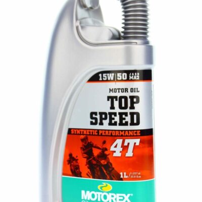Motorex Top Speed 4T 15W/50 1L – Olej Silnikowy dla Motocykli 4-Suwowych