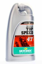 Motorex Top Speed 4T 15W/50 1L – Olej Silnikowy dla Motocykli 4-Suwowych 15