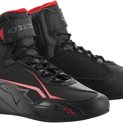 BUTY ALPINESTARS FASTER-3 SHOES RED GRAY BLACK