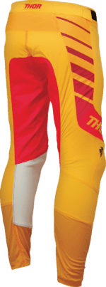 Spodnie a crossa Thor Prime Analog czerwono żółte 19