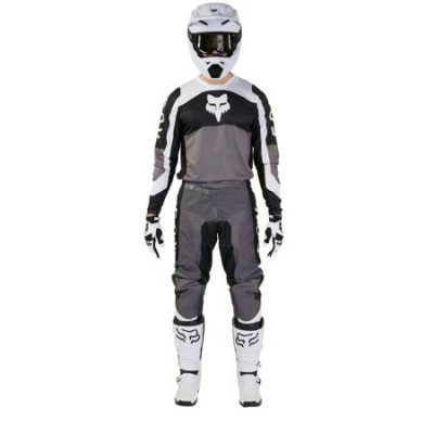 Zdjęcie produktu Strój na crossa FOX 180 Nitro czarno biały 1 (SKU: SncFNcb)