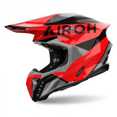 KASK AIROH TWIST 3 KING RED GLOSS 2