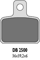 DELTA BRAKING KLOCKI HAMULCOWE KH351 – ZASTĘPUJĄ DB2500MX-D I DB2500QD-D