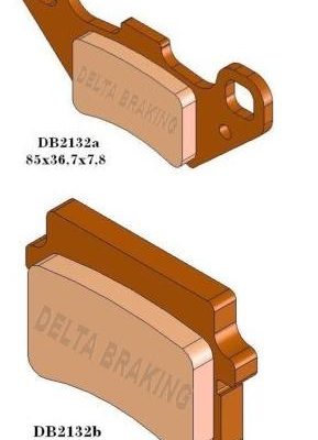 DELTA BRAKING KLOCKI HAMULCOWE KH416 – ZASTĘPUJĄ DB2132MX-D ORAZ DB2132QD-D