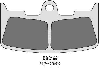 DELTA BRAKING KLOCKI HAMULCOWE KH431 ATV ADLY + QUADZILLA – ZASTĘPUJĄ DB2165MX-D ORAZ DB2165QD-D 7
