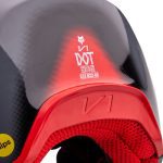 KASK FOX V1 INTERFERE GREY/RED 27