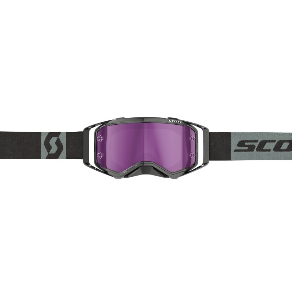 GOGLE SCOTT Prospect Team racing black/white / purple chrome works 6