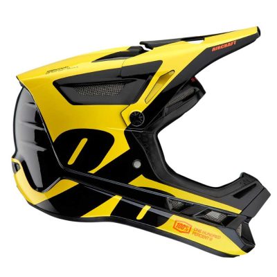 KASK ROWEROWY 100% AIRCRAFT COMPOSITE LTD KOLOR NEON YELLOW