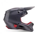 KASK FOX V1 INTERFERE GREY/RED 21