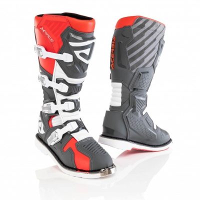 Zdjęcie produktu Buty Acerbis X-Race z ukrytym zawiasem czarno białe czerwone 1
