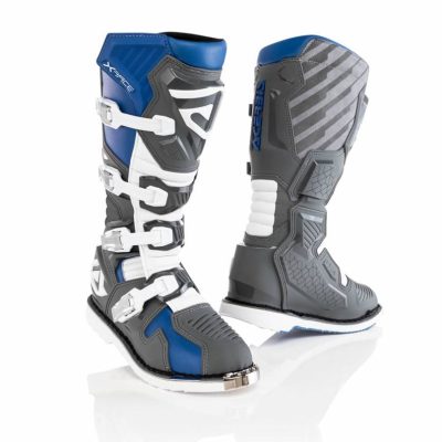 Zdjęcie produktu Buty Acerbis X-Race z ukrytym zawiasem czarno biało niebieskie 1