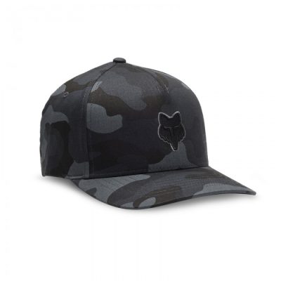Zdjęcie produktu CZAPKA Z DASZKIEM FOX HEAD FLEXFIT BLACK CAMO 1 (SKU: 31622-247)