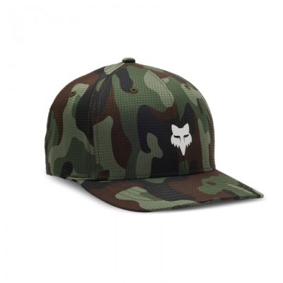 Zdjęcie produktu CZAPKA Z DASZKIEM FOX HEAD TECH FLEXFIT GREEN CAMO 1 (SKU: 31623-031)