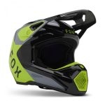 Zdjęcie produktu KASK FOX JUNIOR V1 LEAN GREY/YELLOW 1 (SKU: 33046-086)