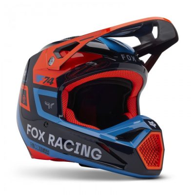 Zdjęcie produktu KASK FOX V1 RACE SPEC MIDNIGHT 1 (SKU: 33000-329)