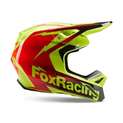 Zdjęcie produktu KASK FOX V1 STATK RED/YELLOW 1
