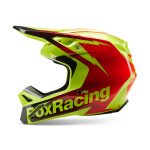 Zdjęcie produktu KASK FOX V1 STATK RED/YELLOW 2