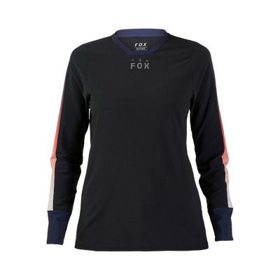 Zdjęcie produktu KOSZULKA ROWEROWA Z DŁUGIM RĘKAWEM FOX LADY DEFEND THERMAL LUNAR BLACK 1 (SKU: 31543-001)