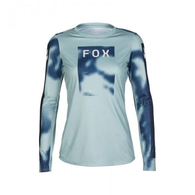 Zdjęcie produktu KOSZULKA ROWEROWA Z DŁUGIM RĘKAWEM FOX LADY RANGER TAUNT GUNMETAL 1 (SKU: 32165-038)