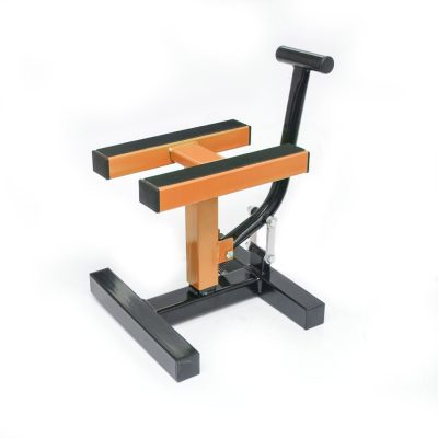 Zdjęcie produktu Stojak Podnośnik do Motocykla Cross w Kolorze Pomarańczowym - PROMX 1 (SKU: P123806)