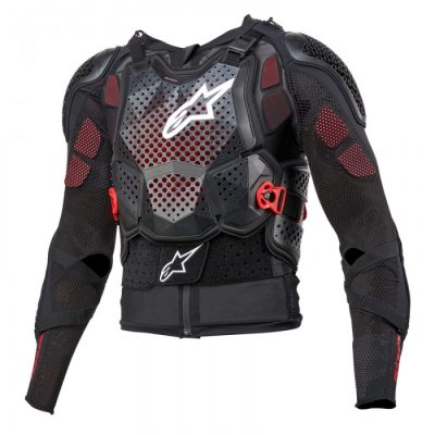 Zdjęcie produktu KOSZULKA Z OCHRANIACZAMI ALPINESTARS BIONIC TECH V3 PROTECTION BLACK WHITE RED 1 (SKU: 310457)