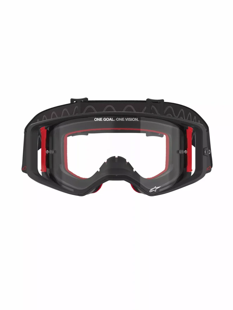 Zdjęcie produktu GOGLE ALPINESTARS SUPERTECH CORP BLK/RED CLEAR 4 (SKU: 5100125-1422)