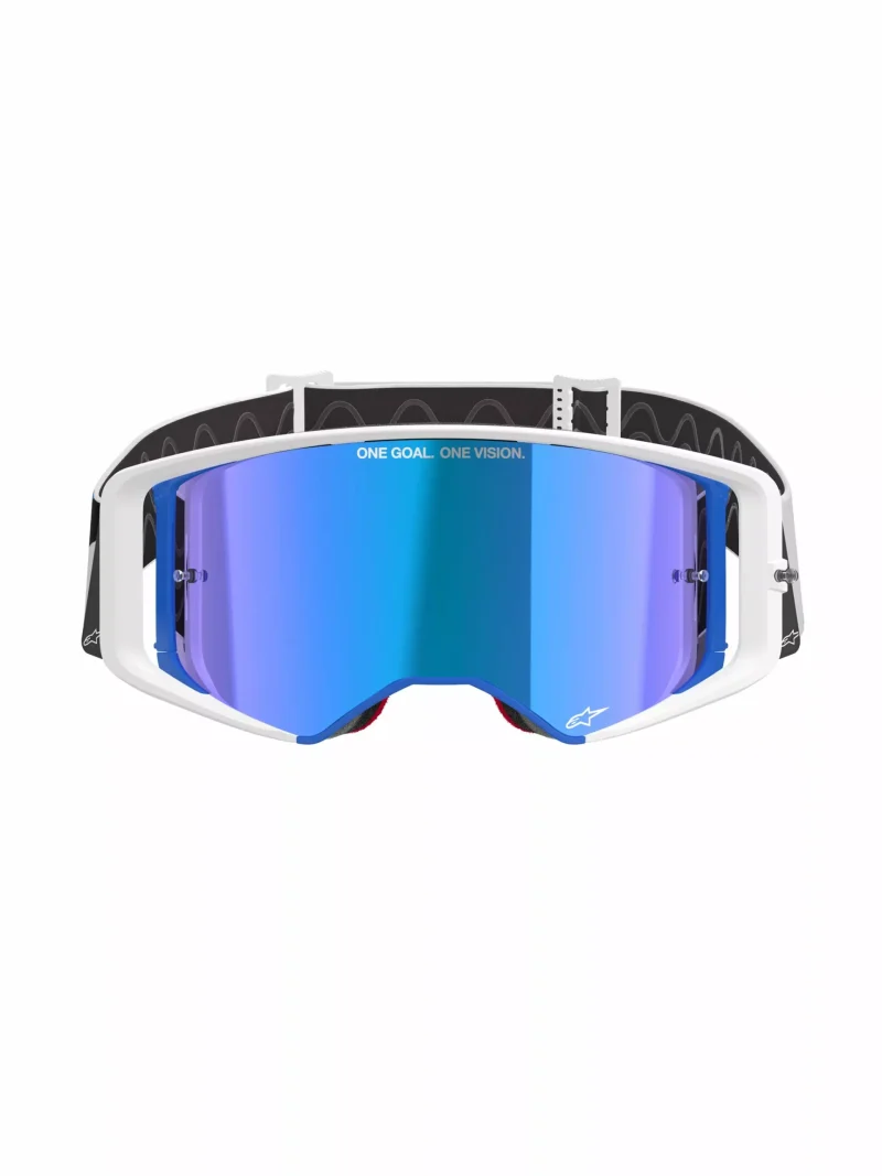 Zdjęcie produktu GOGLE ALPINESTARS SUPERTECH CORP BLUE/OR MIRROR-BLUE 4 (SKU: 5100325-7302)