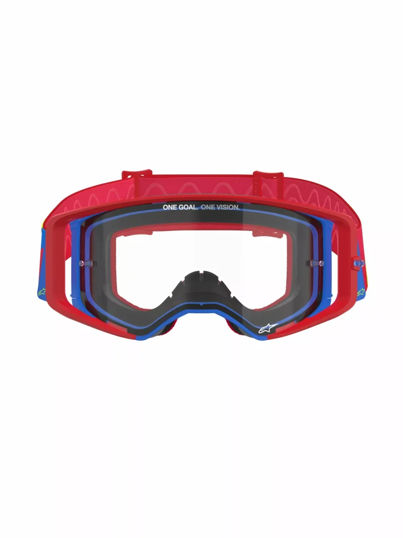 Zdjęcie produktu GOGLE ALPINESTARS SUPERTECH CORP RD/BL CLEAR 4 (SKU: 5100125-3053)