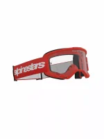 Zdjęcie produktu GOGLE ALPINESTARS VISION 3 WORDMARK RED CLEAR 4 (SKU: 5103325-3067)