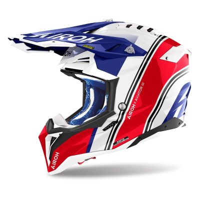 Zdjęcie produktu KASK AIROH AVIATOR 3 HIMA RED GLOSS 1 (SKU: AVIATOR 3-H55)