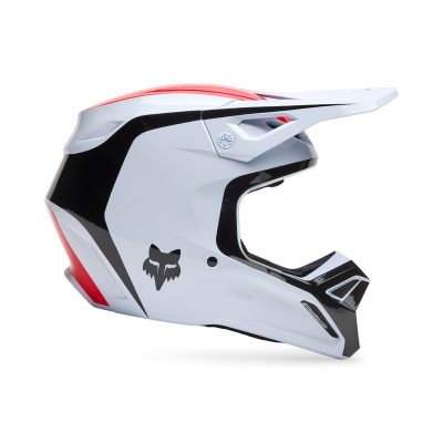 Zdjęcie produktu KASK FOX V1 FLOW WHITE/RED 1 (SKU: 33701-077)