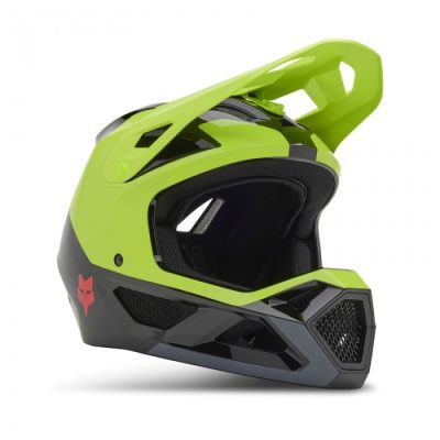 Zdjęcie produktu KASK ROWEROWY FOX JUNIOR RAMPAGE BARGE CE/CPSC FLUORESCENT YELLOW 1 (SKU: 32406-130)