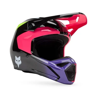 Zdjęcie produktu KASK FOX JUNIOR V1 ELEVATED PINK 1 (SKU: 33549-170)