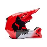 Zdjęcie produktu KASK FOX V1 SHIELD FLUO RED 2 (SKU: 36385-110)