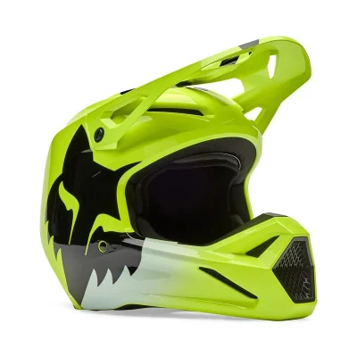 Zdjęcie produktu KASK FOX V1 SHIELD FLUO YELLOW 1 (SKU: 36385-130)