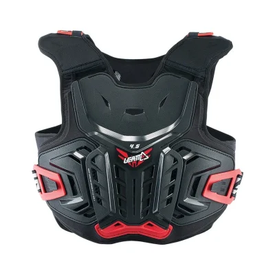 Zdjęcie produktu BUZER JUNIOR LEATT PROTECTOR 4.5 BLACK RED 1 (SKU: CHEST PROTECTOR 4.5-JUNIOR-BLK/RED)