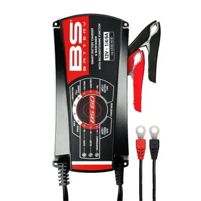 Ładowarka akumulatorów BS Battery BS60 12V STA, GEL, AGM do motocykli